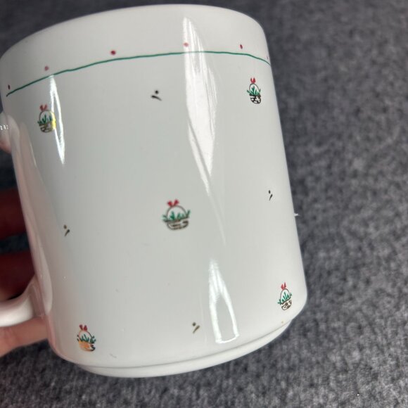 Vintage Michel & Company Made‎ in Japan Mug Easter Basket Gold Foil - Picture 9 of 9